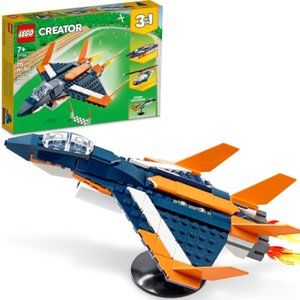 new LEGO 31126 Creator 3 in 1 Supersonic Jet building set sealed box